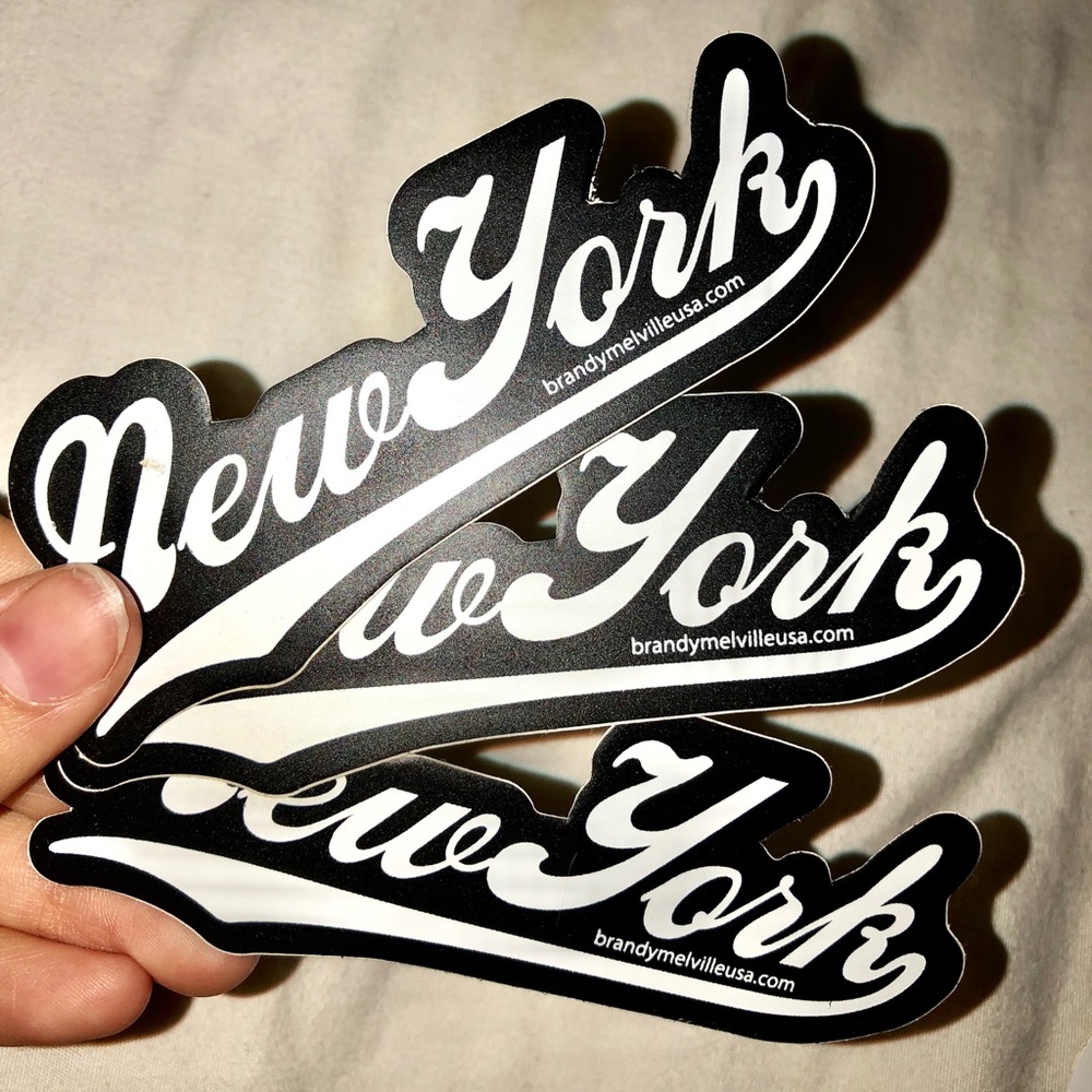 BRANDY MELVILLE STICKERS!
